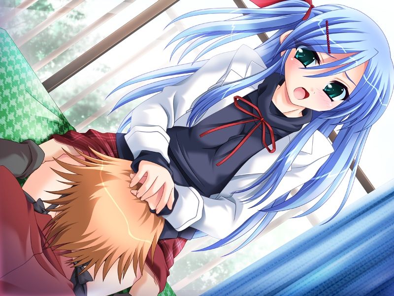 スカート 潜る 舐める 着衣 クンニ 二次元 エロ画像【6】