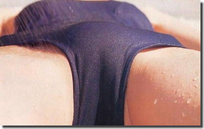 水着でもりまん！スク水や競泳水着の股間ぷっくり画像集 ②