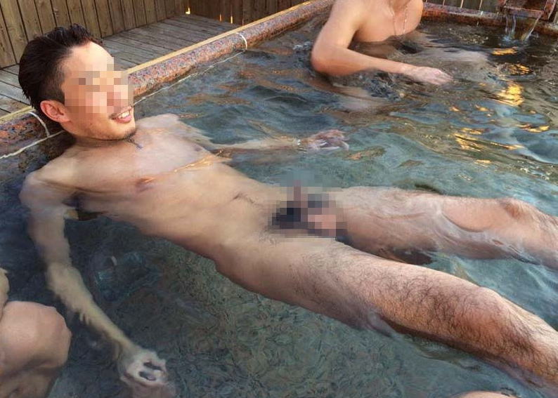 男湯 温泉 銭湯 露天風呂 男風呂 エロ画像