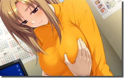 巨乳おっぱいを揉みほぐす二次元ぱいもみエロ画像 ①