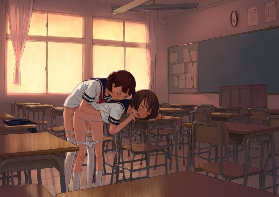 女同士愛し合う二次元ガチ百合エロ画像