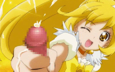 二次元手コキGIF！シコシコ動くエロ画像 ②