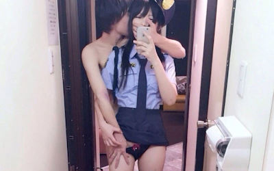 コスプレ種類別パンチラ素人のエロ画像 ④