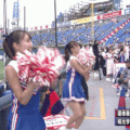 チアリーダー JK GIF エロ画像