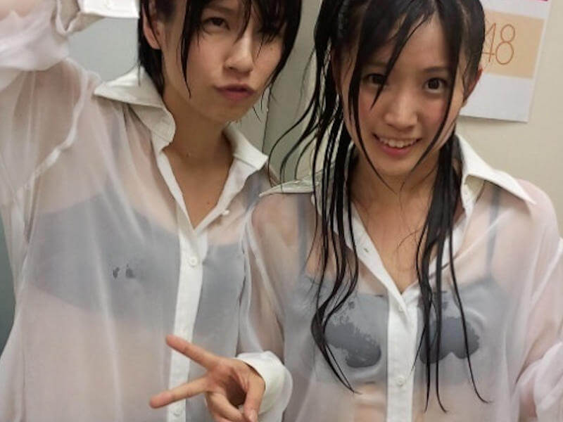 濡れ透けアイドルのセクシー画像
