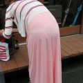 ロングスカート 街撮り お尻 エロ画像