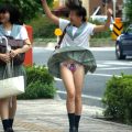 風パンチラ エロ画像