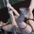 ポールダンス ダンサー GIF エロ画像