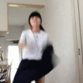 踊ってみた パンチラ ダンス GIF エロ画像