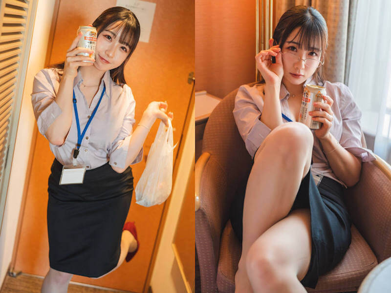 コスプレイヤーのOLコスプレエロ画像 