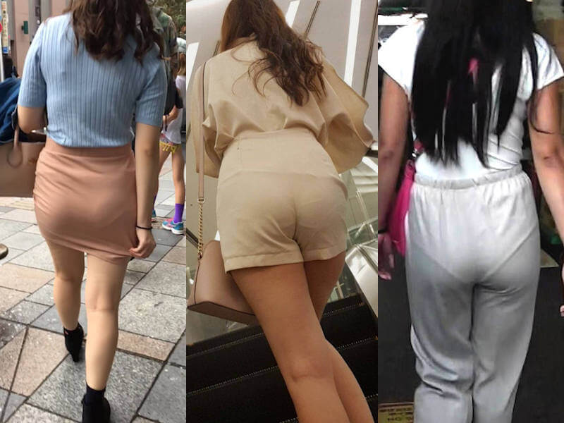 透けパン画像 パンツの線大特集 