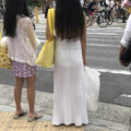 パンツ 透け 街撮り エロ画像