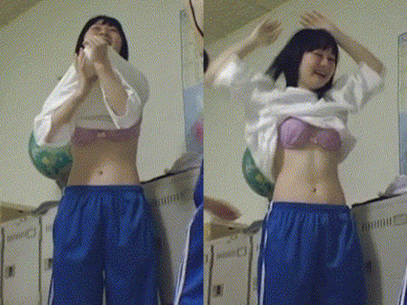 体操服・ブルマのお着替えエロ画像 